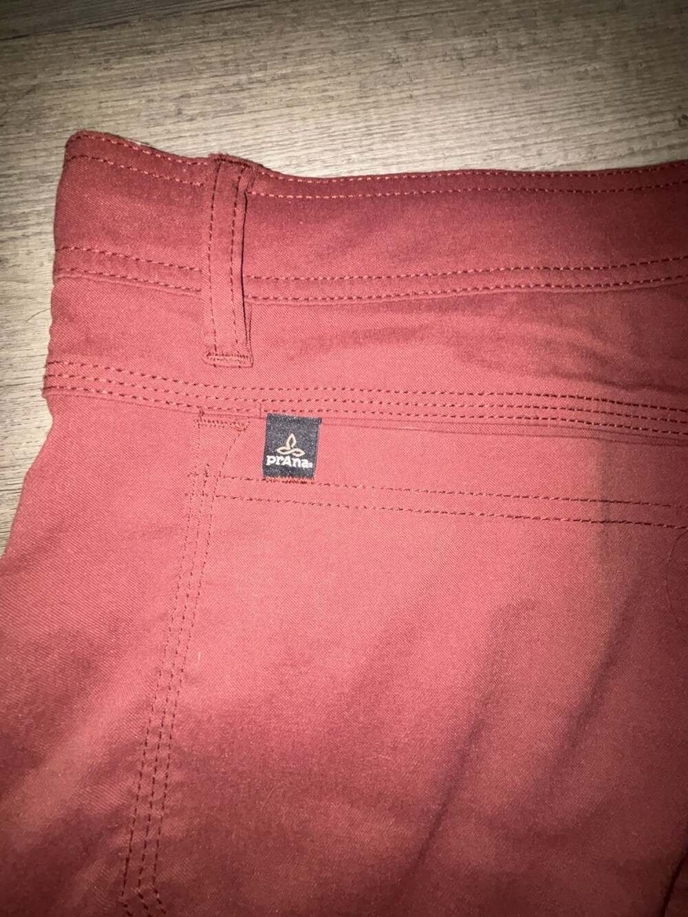 prAna Hiking Shorts Size 36 Red Casual Outdoor
